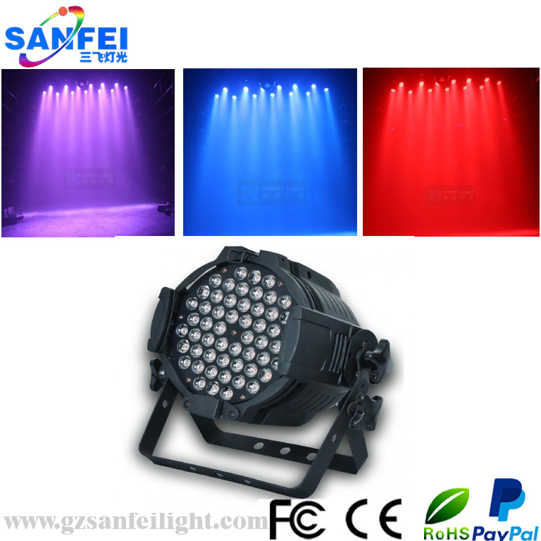 Outdoor High Quality LED Light 54*3W RGB PAR Lamp