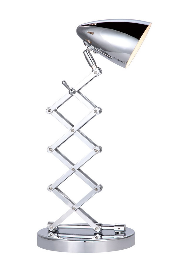 Modern Design Chrome Steel Chamber Desk Lamp (MT6131-CH)