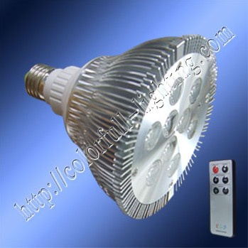 RGB 9W PAR38 LED Spotlight