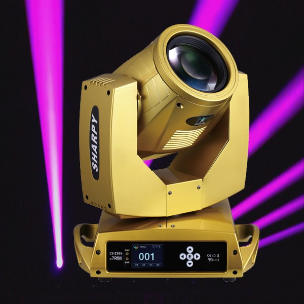 Gold 200W 5r Beam Sharpy Moving Head Light