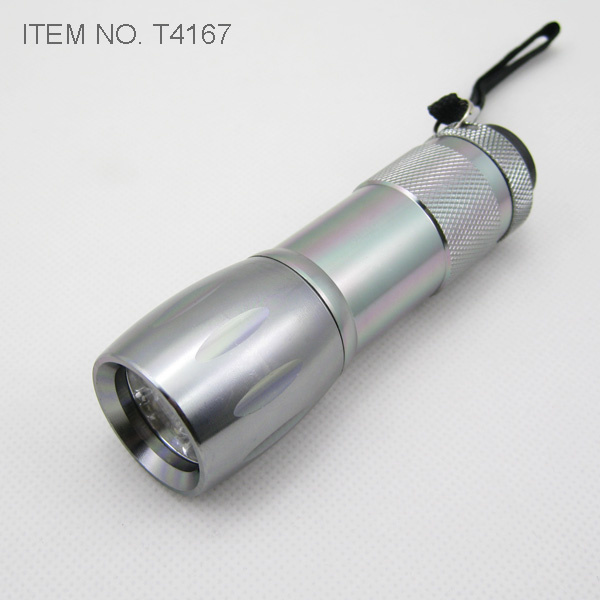 9 LED Flashlight with Sos Flash (T4167)