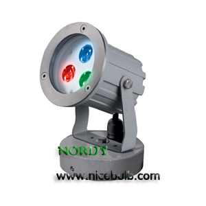 3W RGB DMX LED Garden Landscape Lawn Courtyard Light