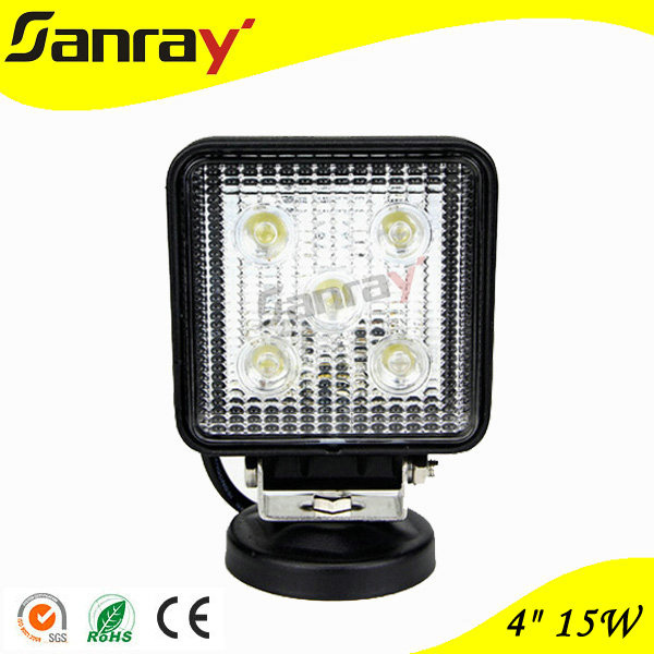 15W Epistar Spot Beam 9-60V DC LED Work Light