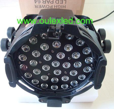 LED PAR64 Light 36x3w High Powered LED Full RGB 3in1