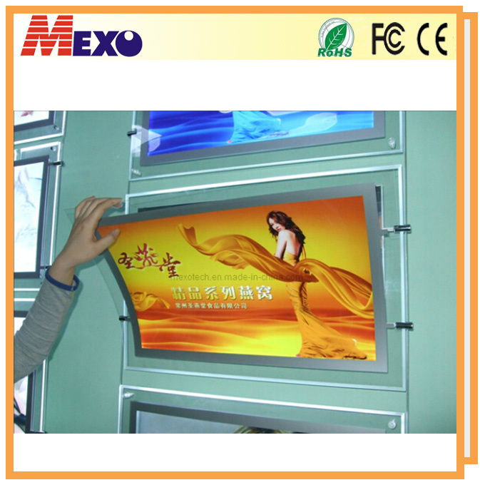 Acrylic Advertising LED Slim Light Box with Magnetic (CSH03-6040-02)