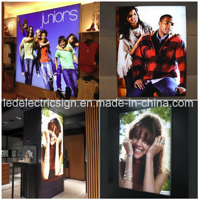 Aluminum Fabric Frame LED Decorative Light Box