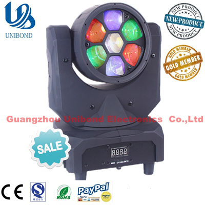 7X10W Mini Bee Eye LED Moving Head Stage Light