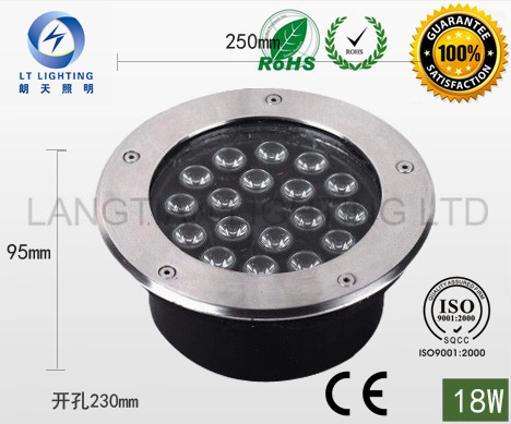 High Power Waterproof 18W LED Underground Light