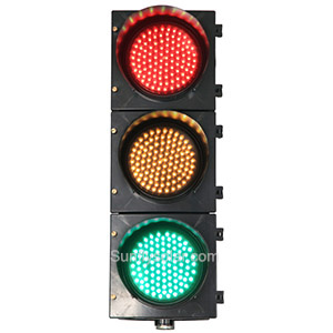 Solar LED Traffic Light