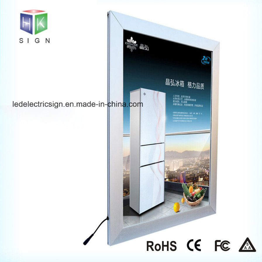 Highlighting The LED Advertising Light Box with Aluminum Picture Frame