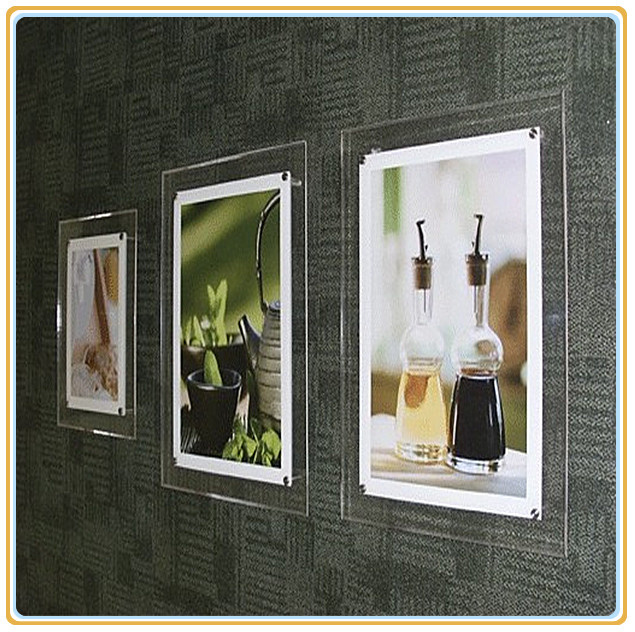 Wall Mounted Poster Crystal Light Box