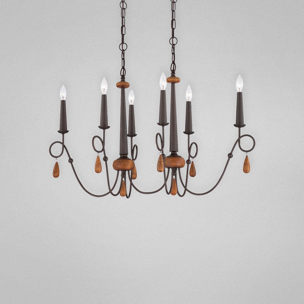 Iron Chandelier (130660)