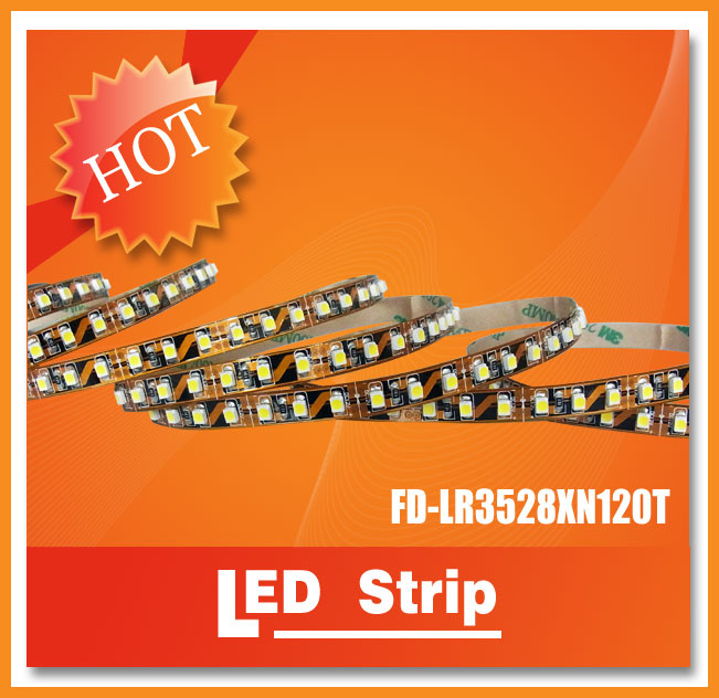 IP20 Pure White LED Strip Light SMD3528 600LEDs LED Rope Light