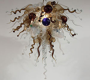 European Classical Fancy Murano Glass Chandelier Light on Sale