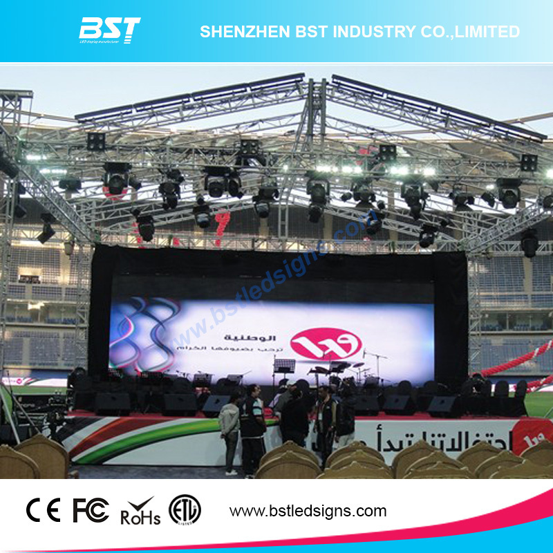 P6.67mm Full Color Weatherproof Outdoor LED Display Rental
