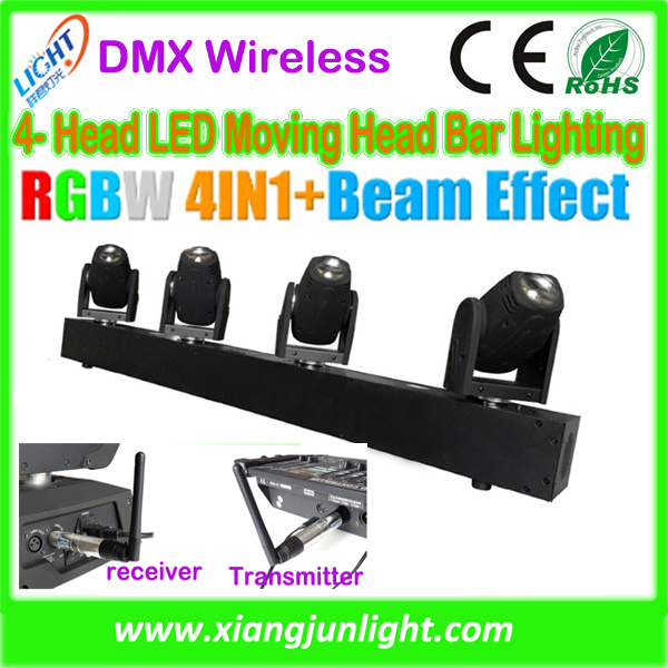 Four Head 10W DJ Lights Moving Head Stage Light