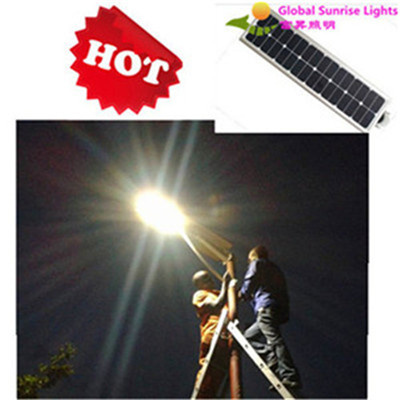 2015 Energy Saving All in One Solar Street Light 25W