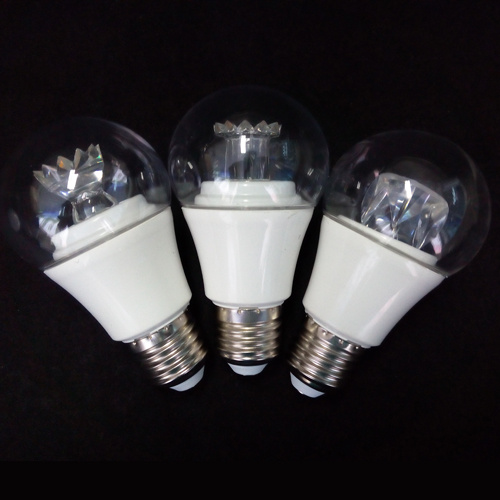 A60 7 Watt LED Lens Bulb Plastic Housing with Lens