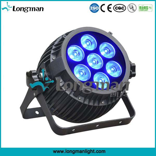 7*15W IP65 DMX LED Mini PAR Can for Wedding