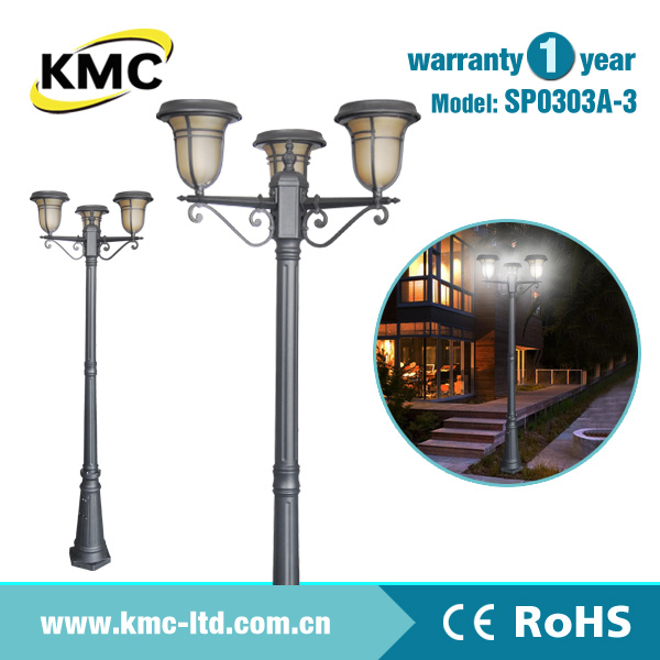 LED Stainless Solar Garden Light Sp0303A-3