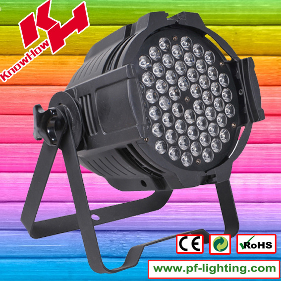 54*3W RGBW LED PAR 64 Light