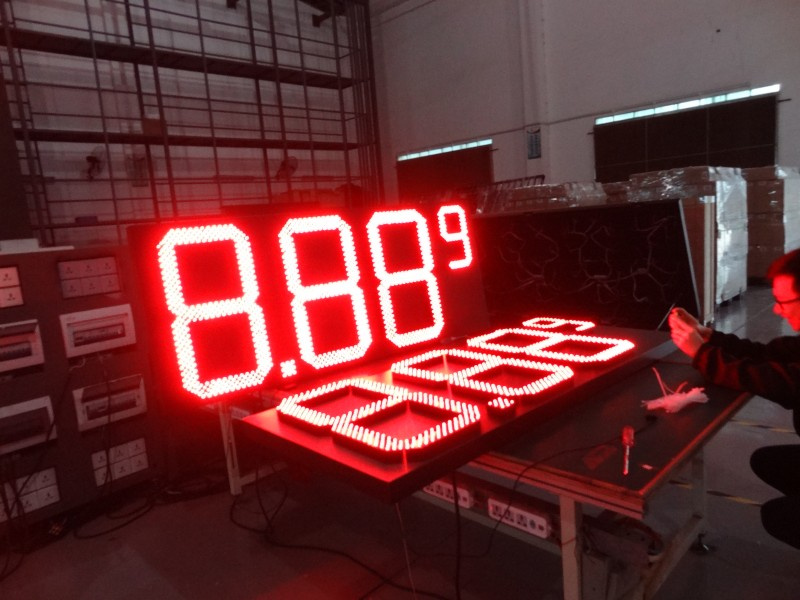 24-Inch Outdoor Wireless GPS Control LED Digital Display