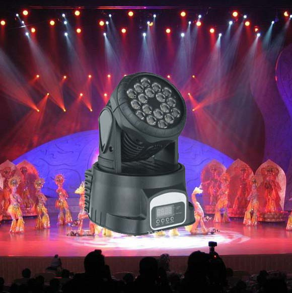 3W*18 Mini LED Moving Head Light