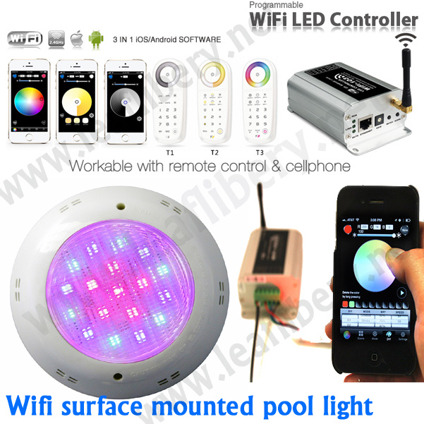 New Type IP68 Waterproof AC/DC12V LED Underwater Light for Swimming Pool