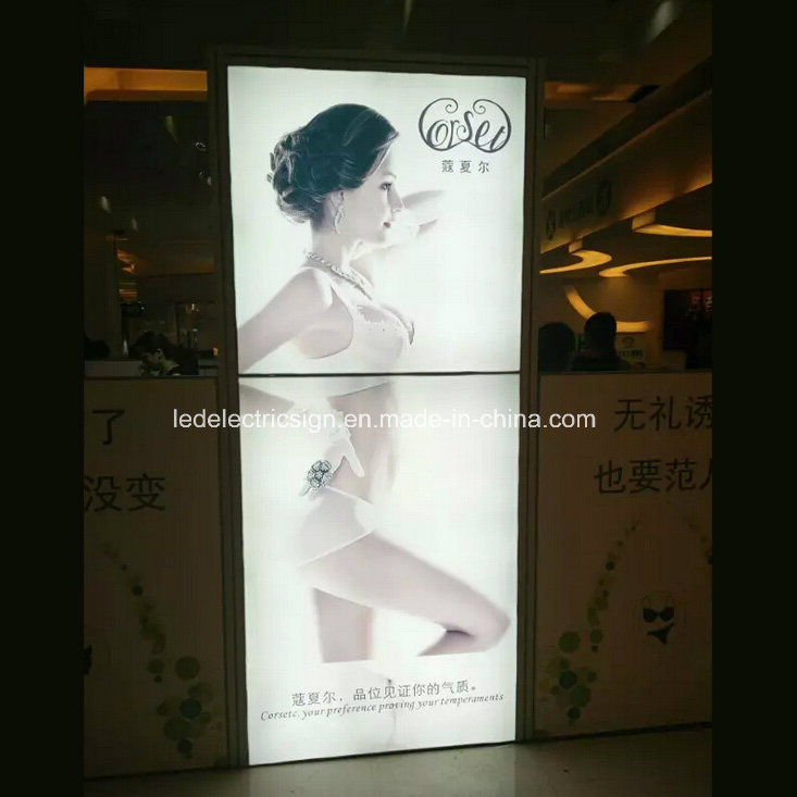 Mall Sexy Underwear Posters Advertising The LED Light Box