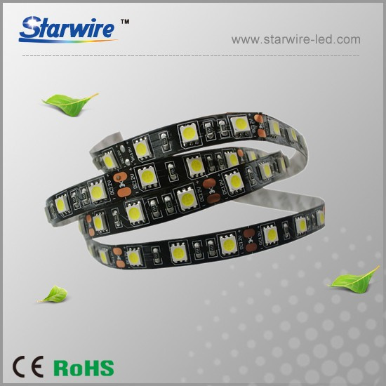 So Cool! Black PCB LED Strip Light 12V 60LED