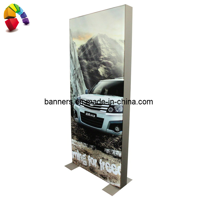 Double Sided Dye Sub Backlit Graphic Fabric LED Light Box