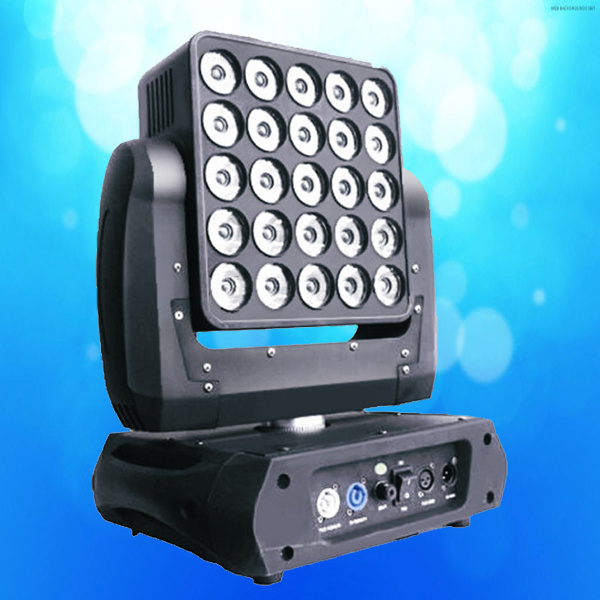 25*10W RGBW LED Moving Head Beam Blinder Light