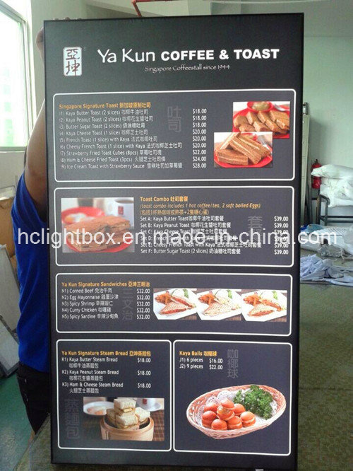 Tension Fabric Slim Light Box for Advertising