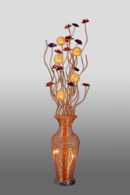 Orange Table Lamp