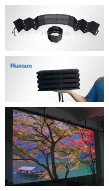 P6mm Flexible & Soft Full Color Indoor LED Curtain Display