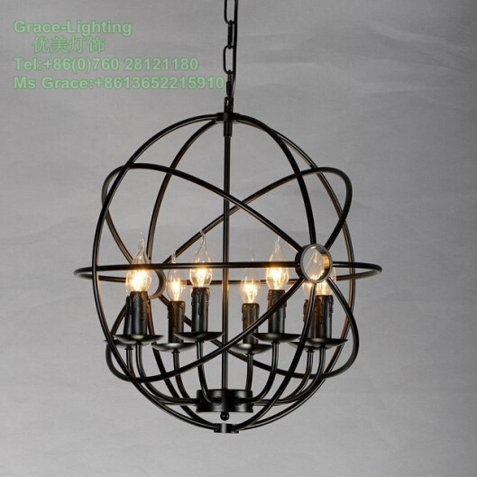 Northern Europe Creative Pendant Lamp Chandelier (GD-0315-6)