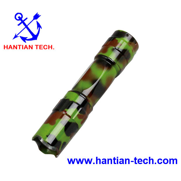 1* AA Battery CREE LED Aluminun Camouflag Flashlight