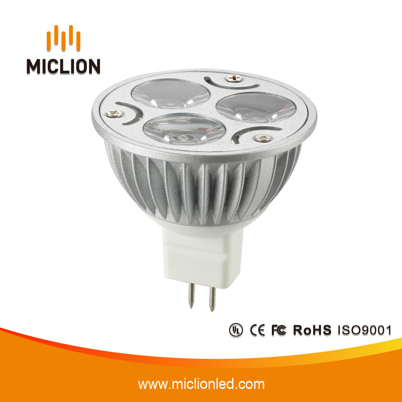 3W MR16 LED Spot Light with Plastic Base