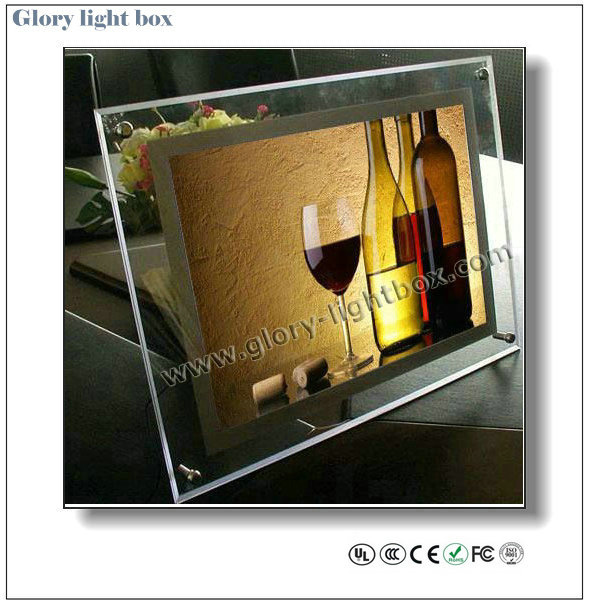 SMD3528 LED Crystal Light Box/ Ultra Thin Light Box