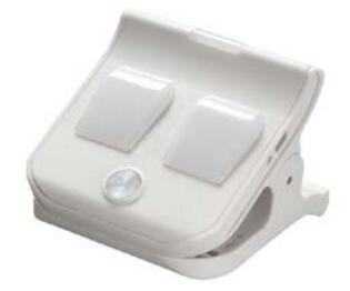 Solar Clip Light with 2PCS White LED