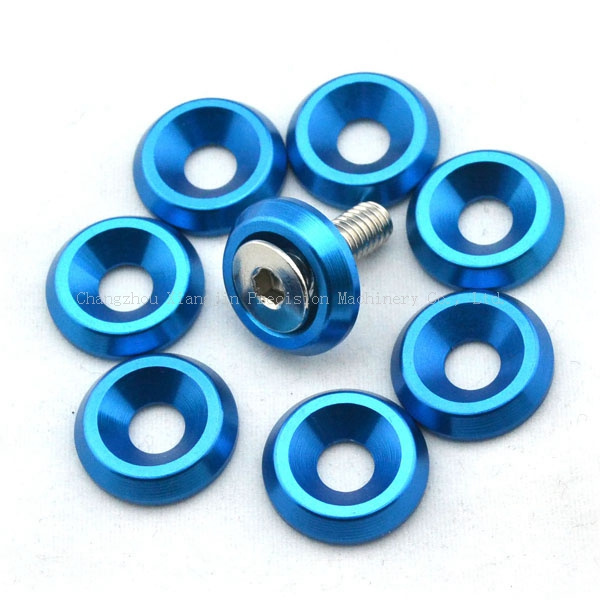 M6 M8CNC Conical Aluminum Washer