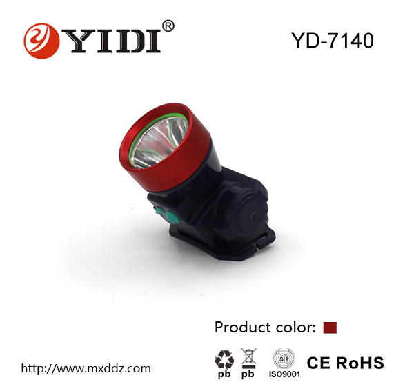 10W LED Headlamp Head Lamp with 2000mAh Lithium Battery