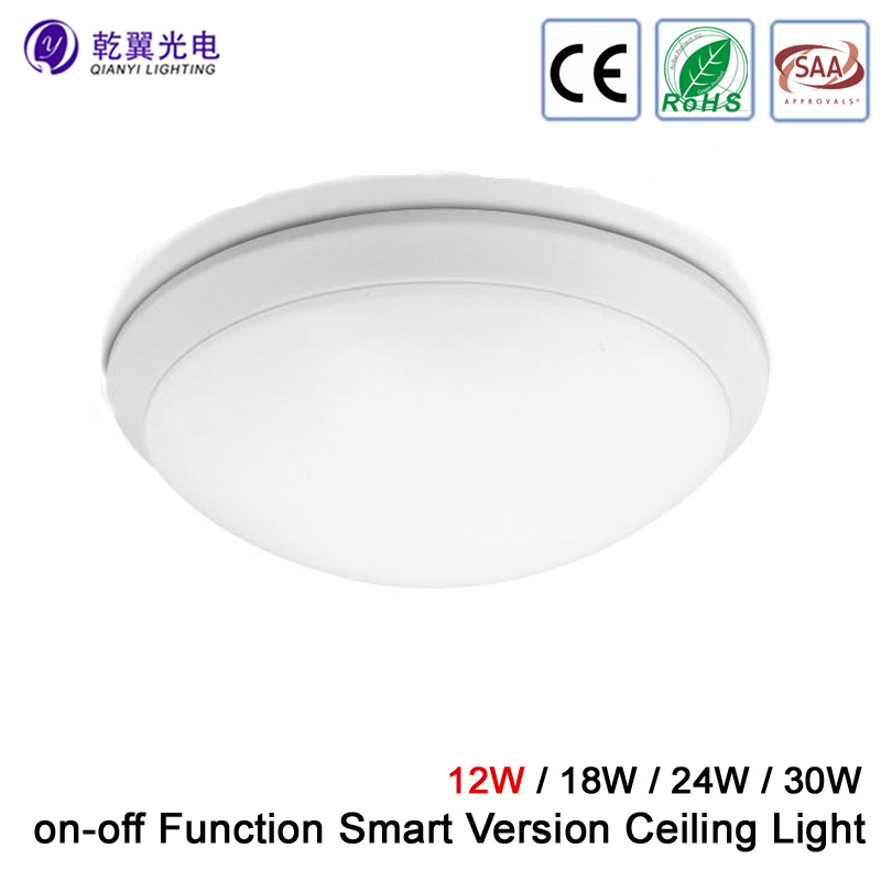 12W LED Oyster Wall Light on-off Function Ceiling Light with Smart Version Wall Light