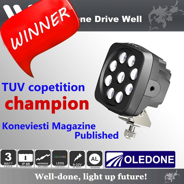 Oledone 4' CREE 27W LED Work Light