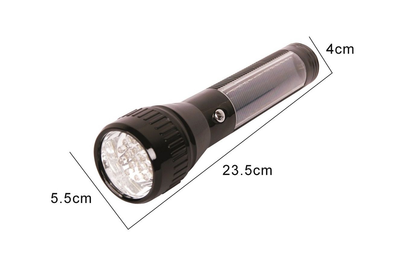 LED Solar Flashlight