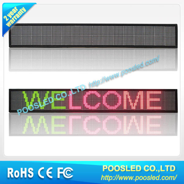 Programmable LED Moving Message Display