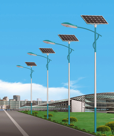 8000hrs Lifespan Energy Saving 100W LED Solar Street Light with Pole System (JS-A20150108100)