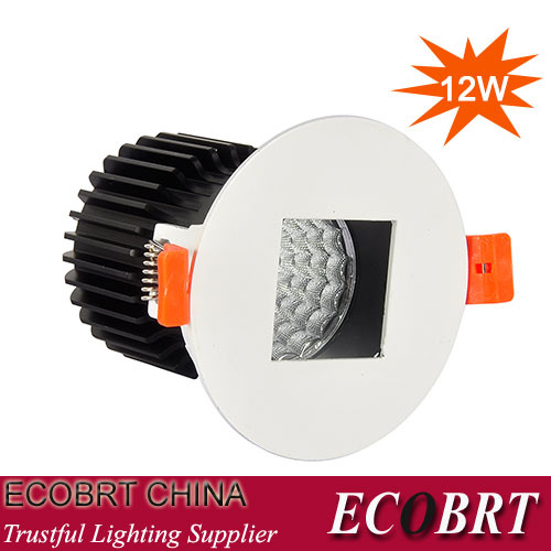 12W LED White Aluminum LED Spotlight (DL1205B-12)