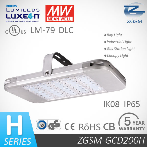 40W-480W IP66 Waterproof LED High Bay Light with UL, cUL, Dlc, CE, RoHS, CB, GS