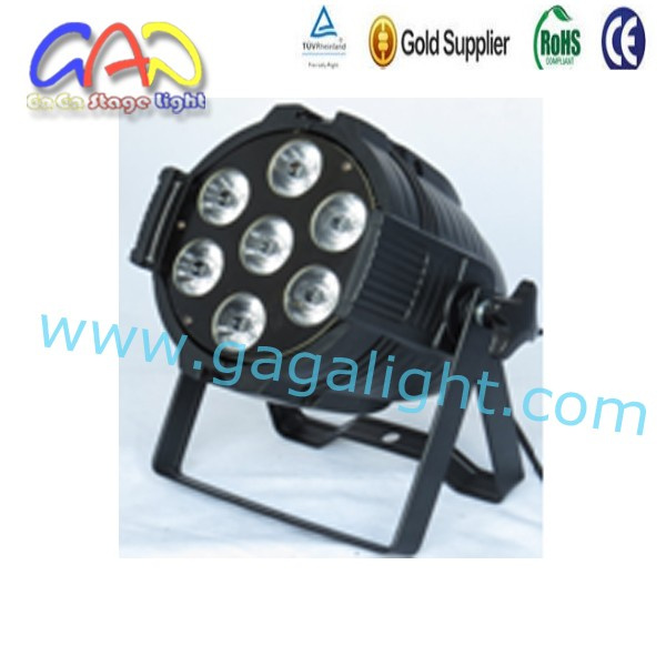 7PCS 12W 4 in 1 RGBW LED Mini PAR Party Light